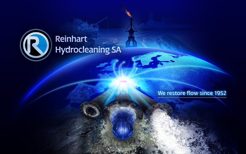 Reinhart Hydrocleaning digital painting 3D
